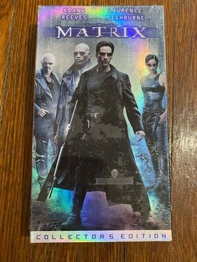 Sealed The Matrix Collectors Edition VHS Tape